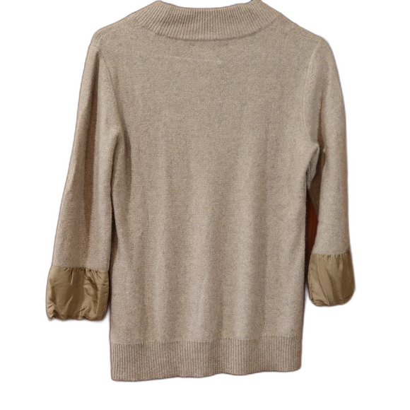 Classiques Entier Brown Wool Cashmere Silk Pullover Sweater Med - Picture 3 of 7